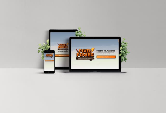 Banner-Pixel Power - Transforme ideias em Pixels